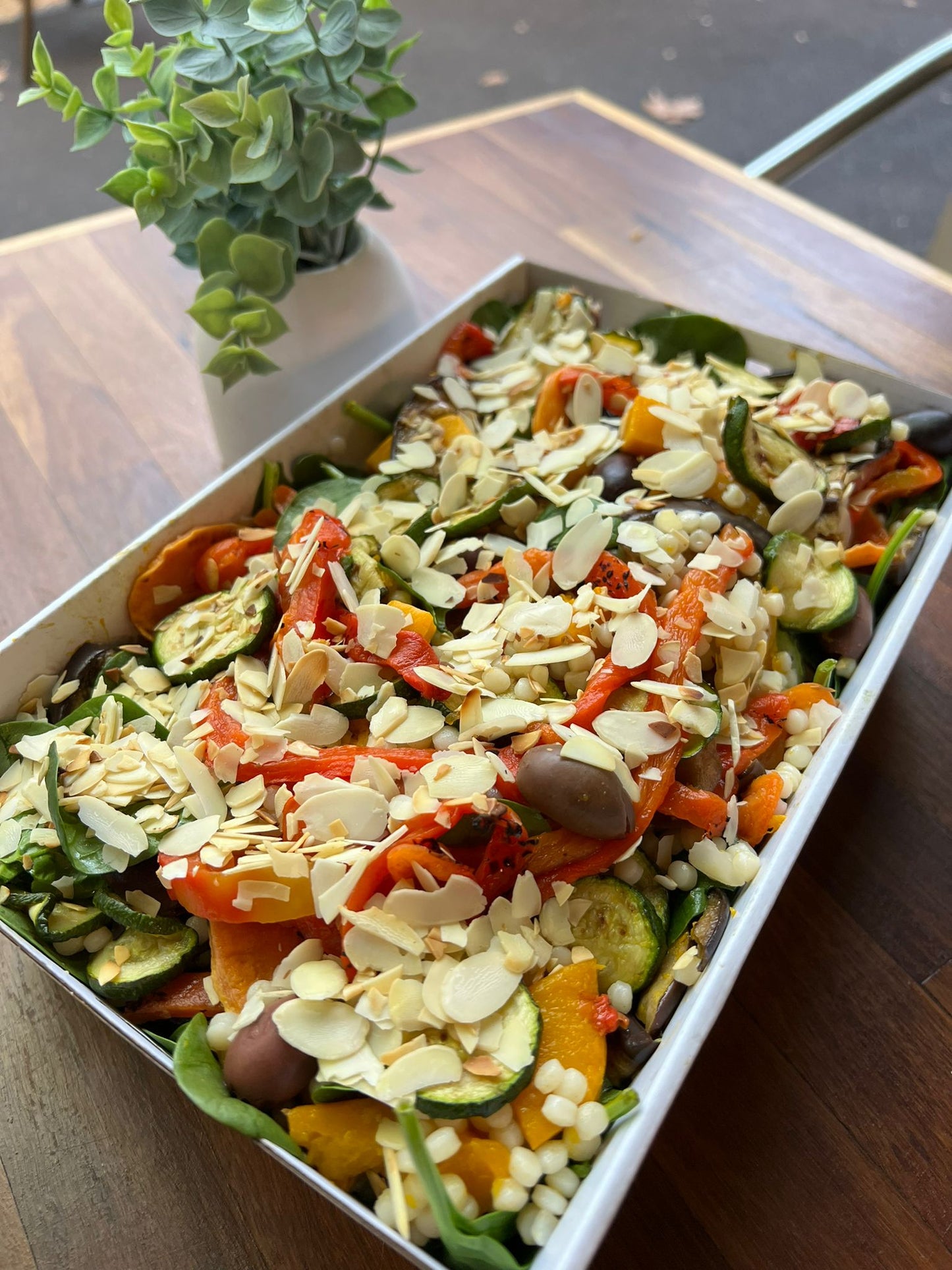 Roasted Vegetables and Couscous Salad