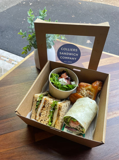 Gourmet Sandwich & wrap lunch box sydney catering