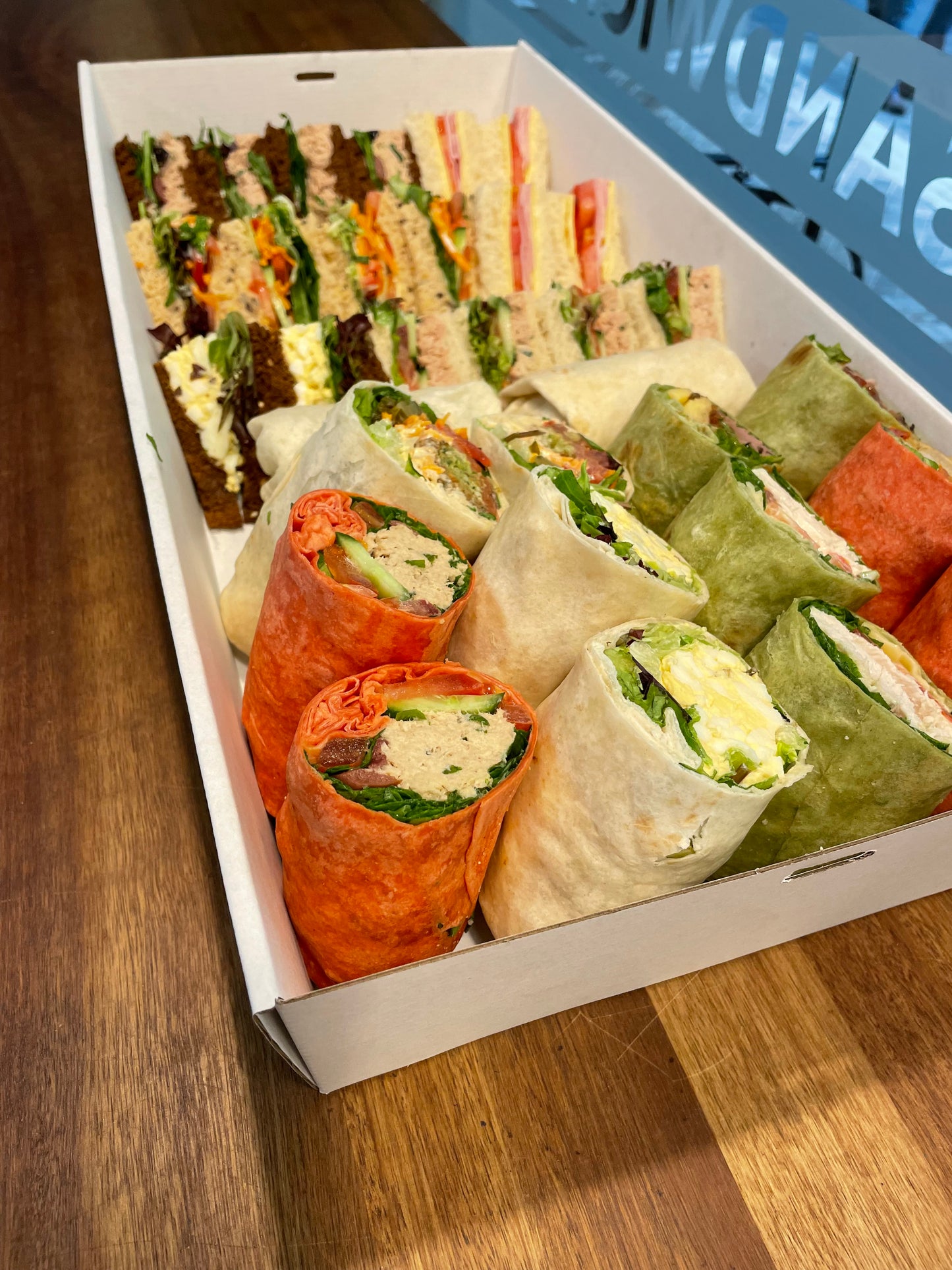 Sandwiches & Wraps Corporate Catering