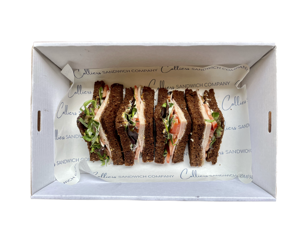 Classic Ham Sandwich Individual Wrap Sydney Catering
